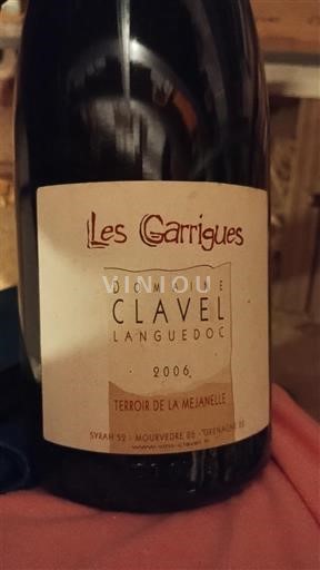 Languedoc Domaine Clavel Les Garrigues 2006