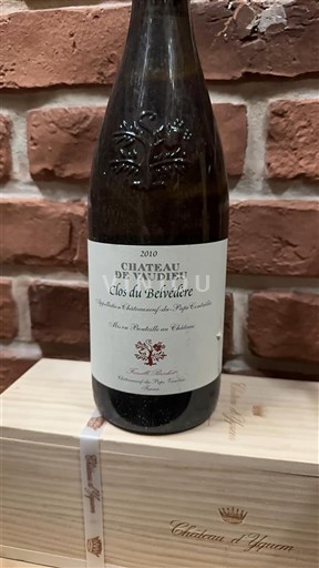 Valea Ronului Châteauneuf-du-Pape Château Vaudieu Clos du Belvédère 2010