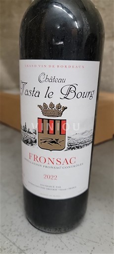 Bordeaux Fronsac Château Tasta le Bourg 2022