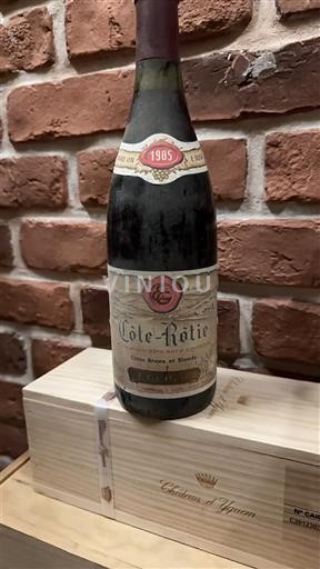Rhône-dalen Côte-rôtie E. Guigal Brune et Blonde 1985