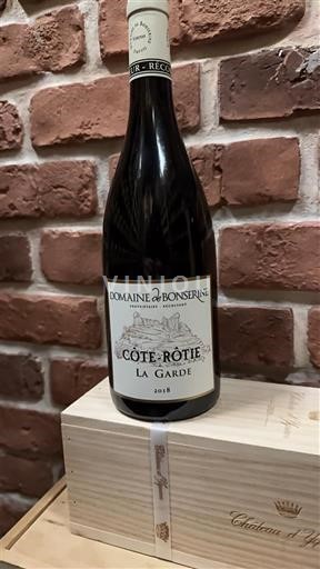 Rhône-dalen Côte-rôtie Domaine Bonserine La Garde 2018