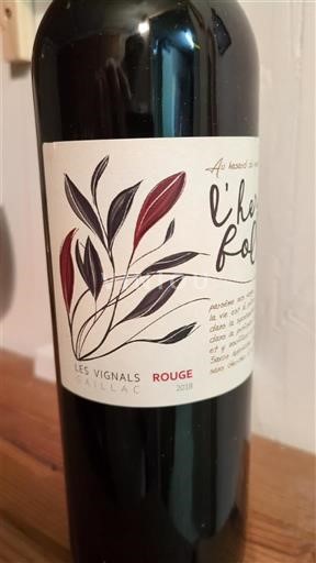 South West Gaillac Les Vignals L'herbe Folle 2018