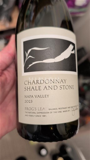 AVA din California Valea Napa Frog's Leap Shale and Stone 2023