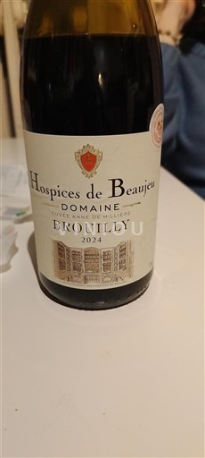 Beaujolais Brouilly Hospices de Beaujeu 2024