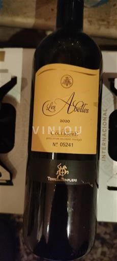 Руссільон Колліур Terres des Templiers Les Abeilles 2020