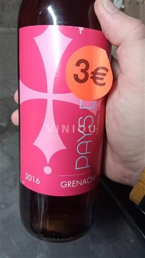 Languedoc och Roussillon Pays d'Oc Pays d'Oc 2016