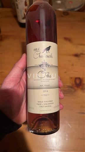 Valais Valea Cave la Charmante Orbe 2014