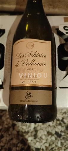Руссільон Колліур Terres des Templiers Les Schistes de Vallonne 2021