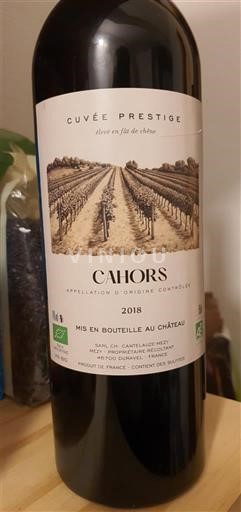 Lounais-Ranska Cahors Château Haut-Monplaisir Prestige 2018