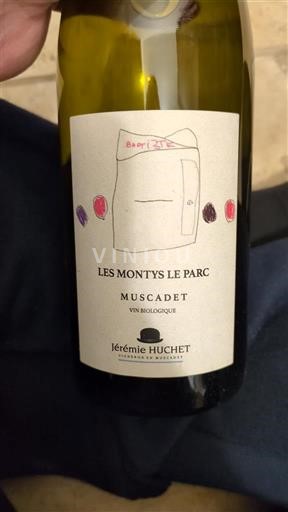 Valea Loarei Muscadet Jérémy Huchet Les Montys Le Parc 2023