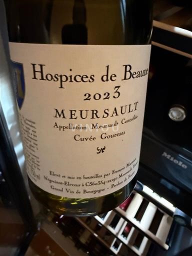 Burgundia Meursault Hospices de Beaune Goureau 2023