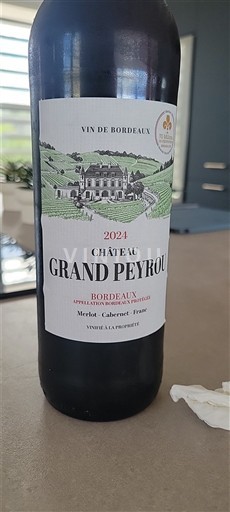 Бордо Château Grand Peyrou 2024