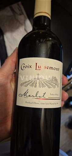 Bordeaux Croix Lussemont Merlot 2018