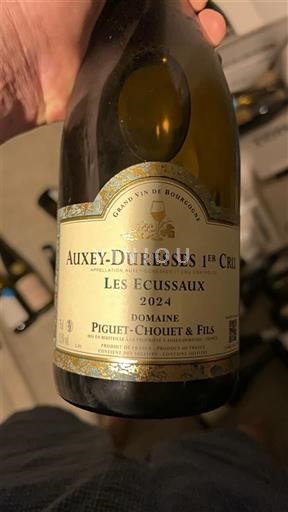 Burgundija Auxey-Duresses Premier Cru Domaine Piguet-Chouet & Fils Les Ecussaux 2024