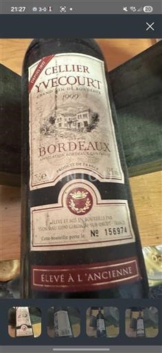 Бордо Cellier d'Yvecourt 1999
