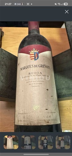 La Rioja Rioja Marqués de Griñón 2000