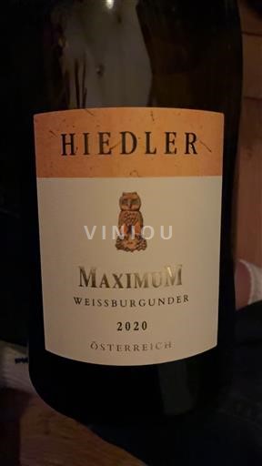 Austria Inferioară Kamptal Hiedler Maximum- Weissburgunder 2020