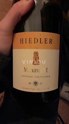 Austria Inferioară Kamptal Hiedler Maximum - Grüner Veltliner 2017