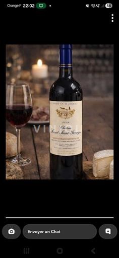 Bordeaux Saint-Émilion Château Haut Saint-Georges 2019