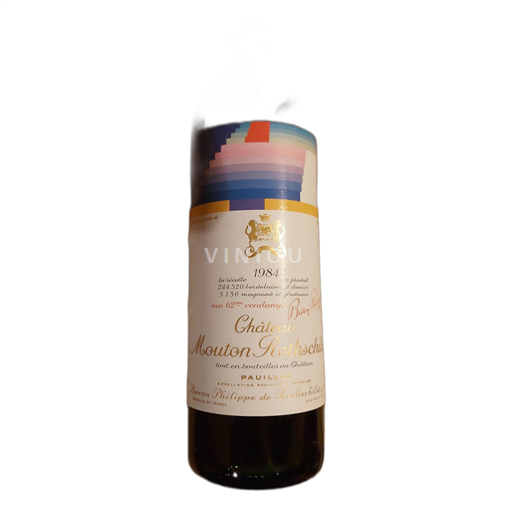 Bordeaux Pauillac Château Mouton Rothschild 1984