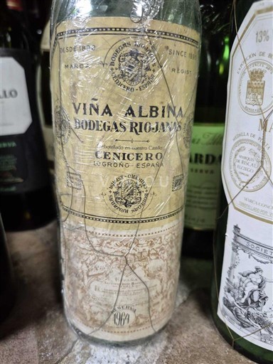 La Rioja Rioja Bodegas Riojanas Viña Albina 1964