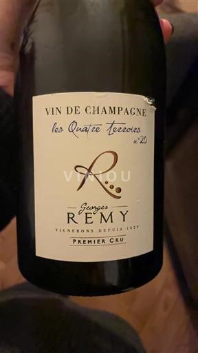 Champaña Champán Premier Cru Georges Remy Les Quatre Terroirs Sin añada