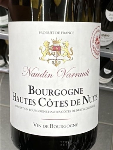 Burgundia Nespecificat Naudin Varrault 2024