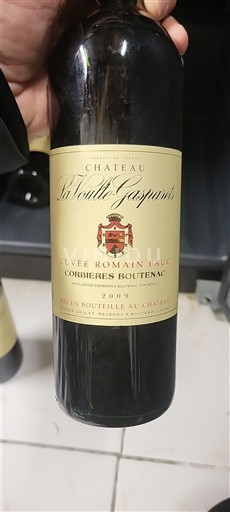 Languedoc Corbières-boutenac Château La Voulte-Gasparets Romain Pauc 2009