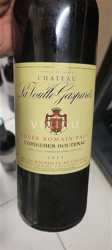 Languedoc Corbières-boutenac Château La Voulte-Gasparets Romain Pauc 2011