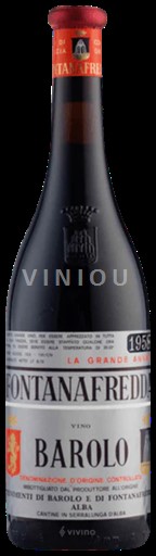 Piemont Barolo Fontanafredda 1964