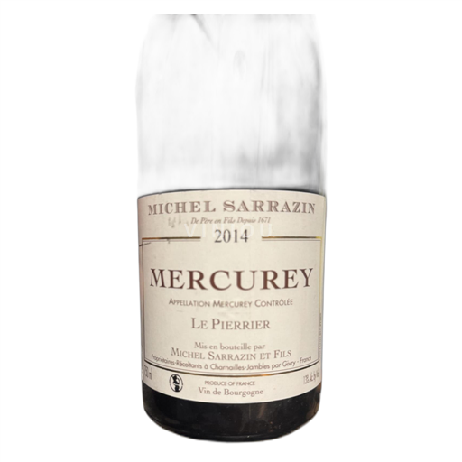 Bourgogne Mercurey Michel Sarrazin Le Pierrier 2014