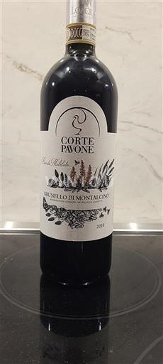 Toscana Brunello di Montalcino Corte Pavone 2018