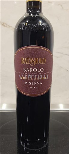 Piemonte Barolo Batasiolo Briccolina Riserva 2012