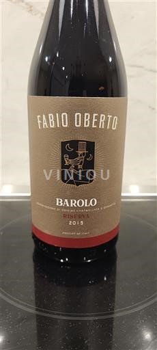 Piemonte Barolo Fabio Oberto Riserva 2015