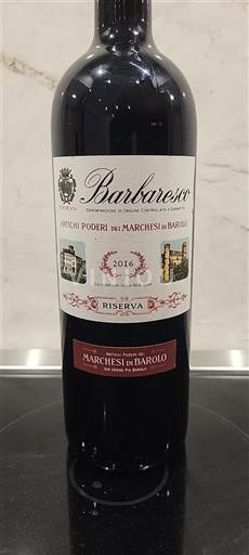 Piemonte Barbaresco Marchesi di Barolo Antichi Poderi dei Marchesi di Barolo Riserva 2016