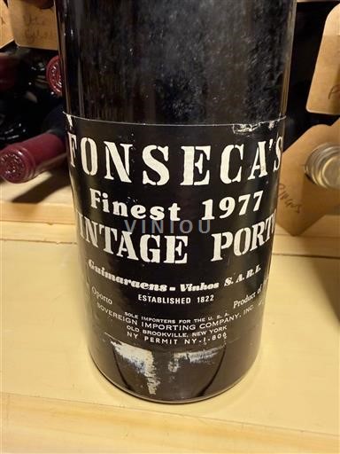 Portugalia Porto Fonseca Vintage Port 1977