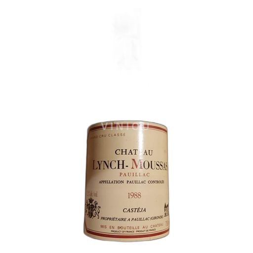 Burdeos Pauillac Lynch-Moussas 1988