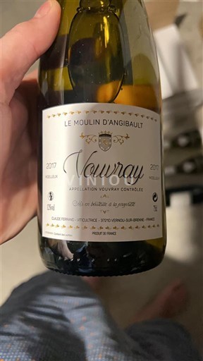 Loirevallei Vouvray Le Moulin d'Angibault 2017