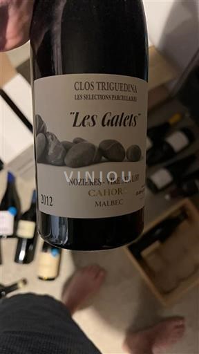 Sud-Vest Cahors Clos Triguedina Les Galets 2012