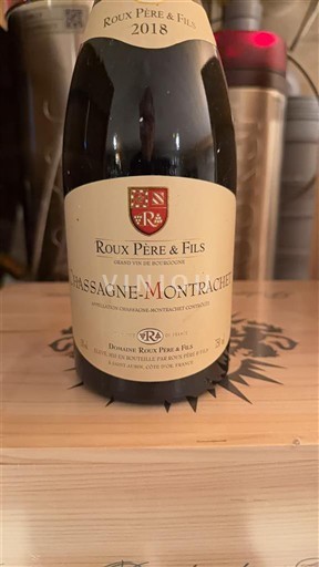 Burgundia Chassagne-Montrachet Roux Père & Fils 2018