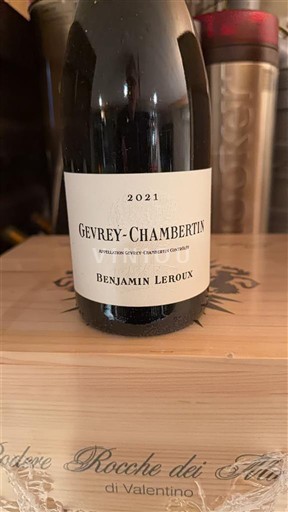 Burgundia Gevrey-Chambertin Benjamin Leroux 2021