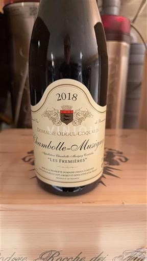 Borgoña Chambolle-Musigny Domaine Odoul-Coquard Les Première 2018