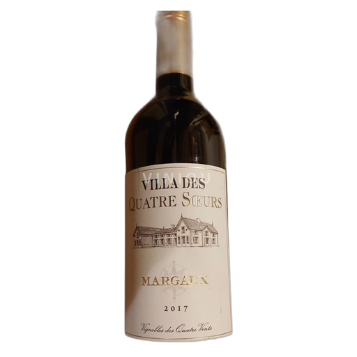 Bordéus Margaux Villa des Quatre Sœurs 2017