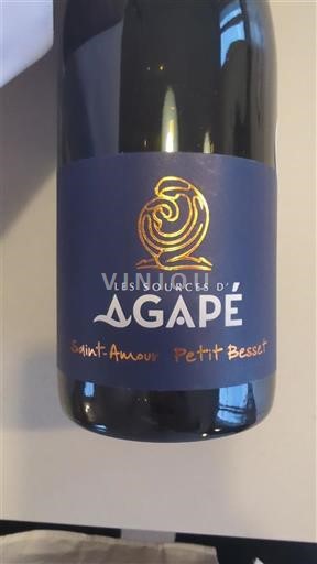 Beaujolais Saint-Amour Les Sources d’Agapé Petit Besset 2023