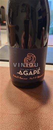 Beaujolais Thánh Tình Yêu Les Sources d’Agapé Petit Besset 2023
