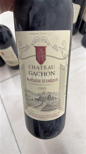 Bordeaux Montagne-Saint-Émilion Château Gachon 1995