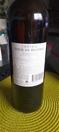 Bordeaux Château Tour de Bigorre 2019