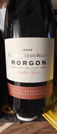 Beaujolais Morgon Domaine Grand Bellevue Vieilles Vignes 2023
