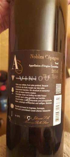 Rhônen laakso Ventoux Les Vins Aymonier Nobles Cépages 2016