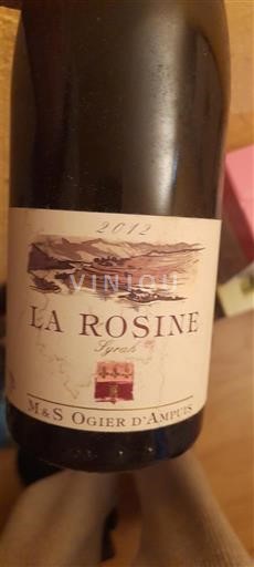 Alpi și Țara Rodanezilor Dealurile Rodiene. M&S Ogier d'Ampuis La Rosine 2012